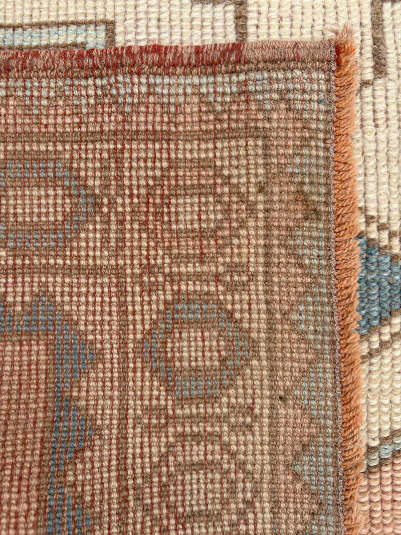 Vintage Oushak Runner - 3'4" x 11'9"