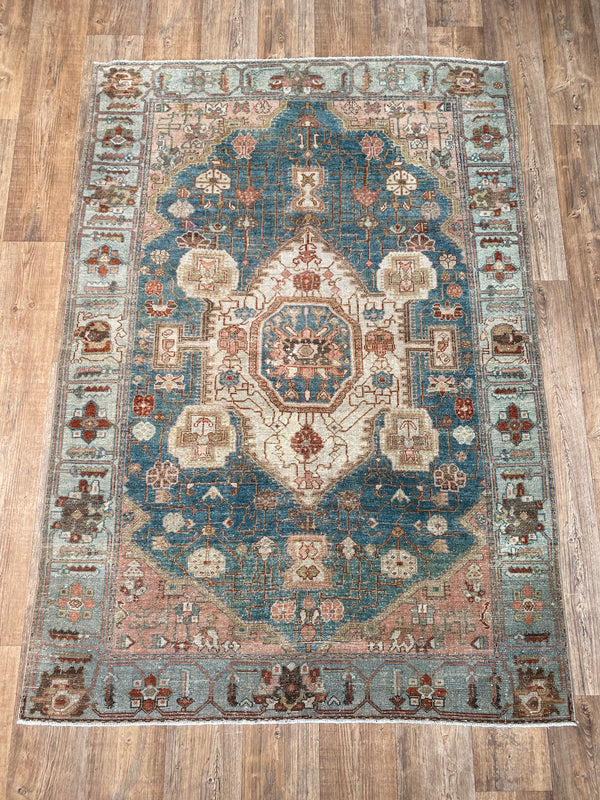 Antique Malayer - 4'9" x 6'10"