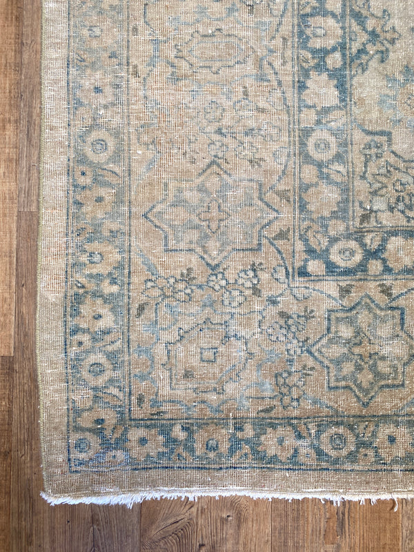 Antique Tabriz - 9'1" x 11'11"