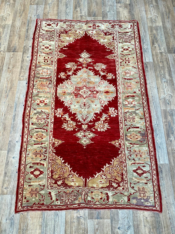 Vintage Oushak - 4'6" x 7'5"