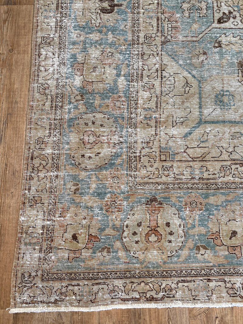 Antique Tabriz - 10'9" x 14'7"